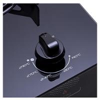 Fogão De Piso Atlas Monaco Top Glass 5 Bocas Mesa De Vidro Forno 86,5 Litros Preto Bivolt - 5