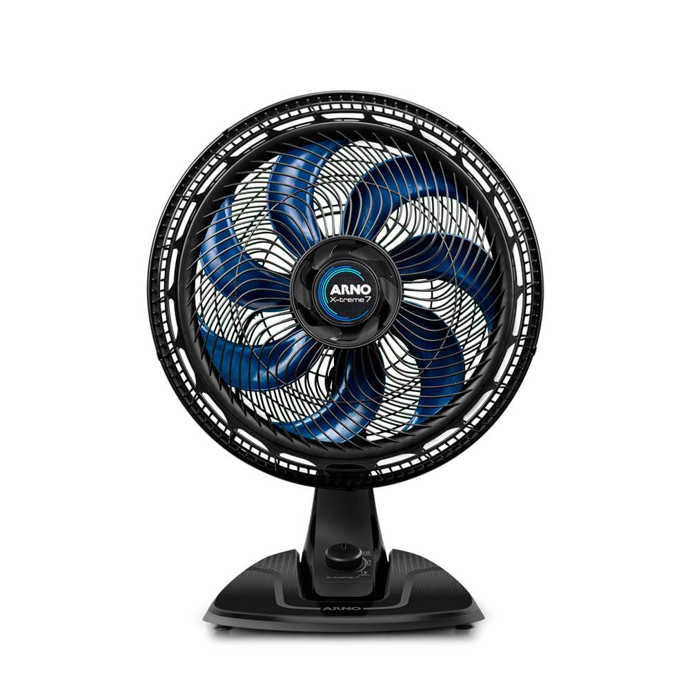 Ventilador de Mesa Arno 40Cm VE70 X-Treme 7 Preto e Azul Escuro 220V - 1
