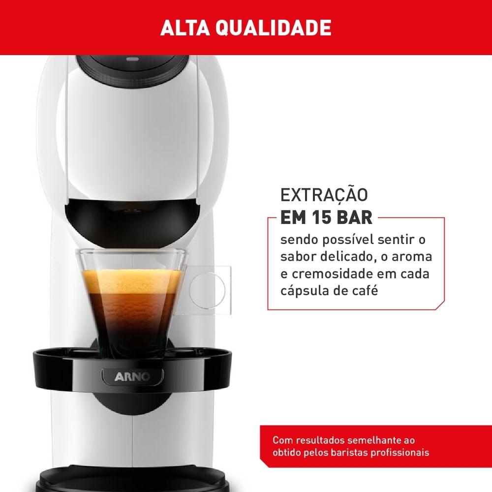 Cafeteira Nescafé Dolce Gusto Arno Genio S Basic DGS1 Branca 127v - 8