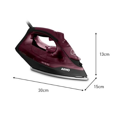 Ferro De Passar a Vapor Ultragliss Arno FMV Vinho 220V