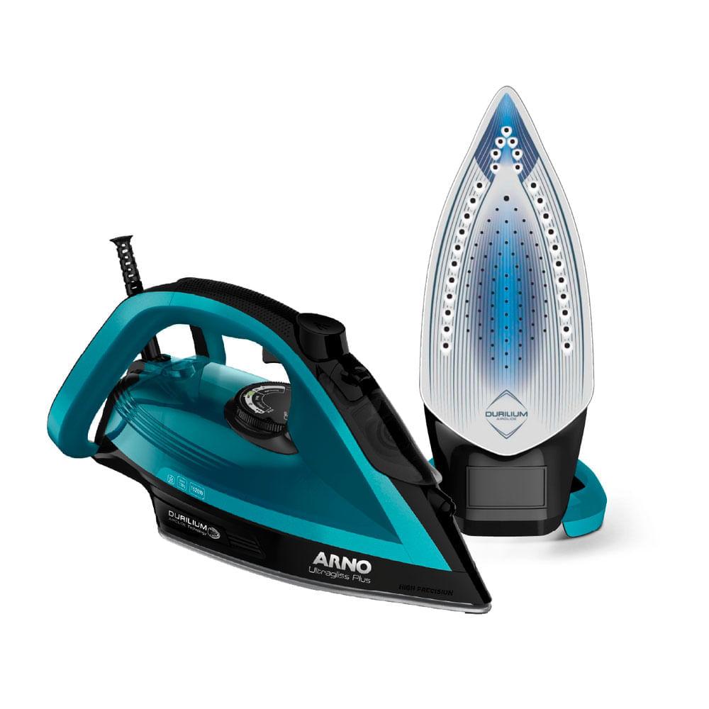 Ferro De Passar a Vapor Ultragliss Arno FMY Azul 220V - 2