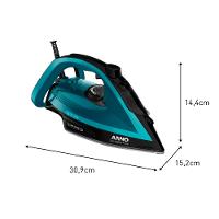 Ferro De Passar a Vapor Ultragliss Arno FMY Azul 220V