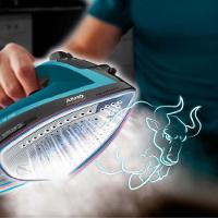 Ferro De Passar a Vapor Ultragliss Arno FMY Azul 220V - 6