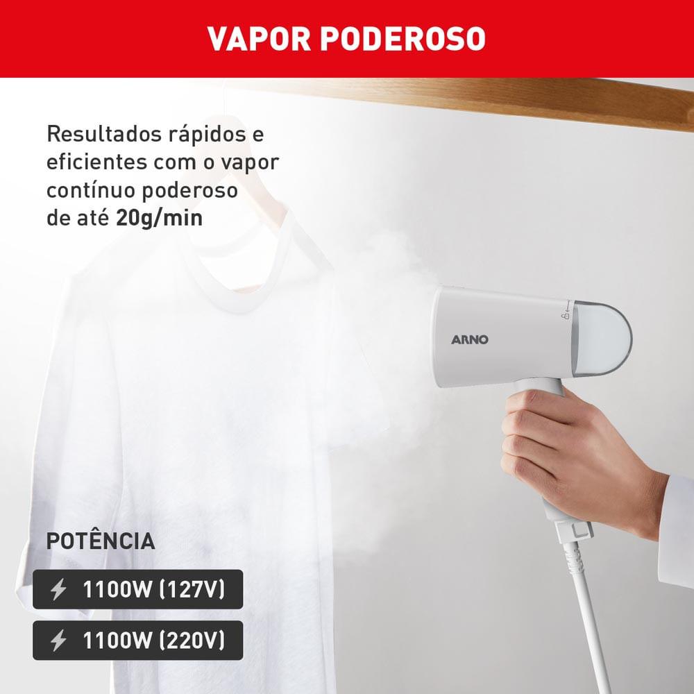 Vaporizador Portátil e Dobrável Arno HS11 Steam Travel 220v - 10