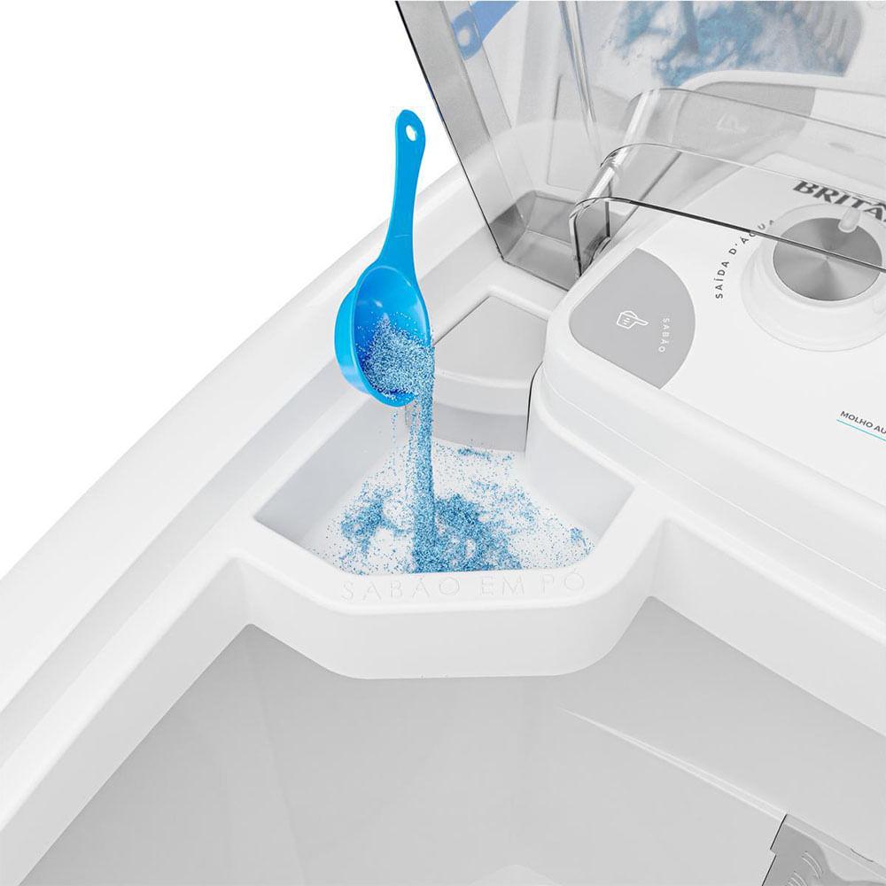 Máquina de Lavar Semi Automática 20Kg Britânia BLR04 Branca 220v - 9