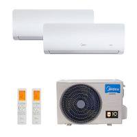 Ar Condicionado Multi Split Midea Inverter Free Match 18.000 Btus ( 1x HW 9.000 + 1x HW 12.000) Quente e Frio 220v - 1