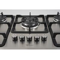 Cooktop 5 Bocas Fischer Infinity Trempe De Ferro Tripla Chama à Gás Mesa Inox Bivolt - 6