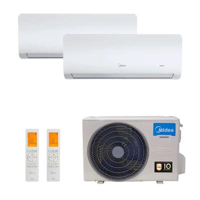Ar Condicionado Multi Split Midea Inverter Free Match 18.000 Btus ( 2x Hi Wall 12.000) Quente e Frio 220v