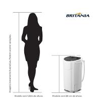 Centrifuga De Roupas 15Kg Britânia Timer Programável BCE15A Branca 127V - 9