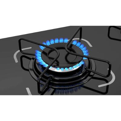 Cooktop 4 Bocas Essencial Itatiaia Mesa De Vidro à Gás Bivolt Preto