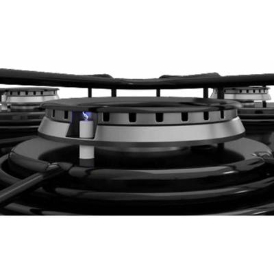 Cooktop 5 Bocas Essencial Itatiaia Mesa De Vidro à Gás Bivolt Preto