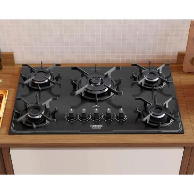 Cooktop a Gás Itatiaia Itamaster 5 Bocas Tripla Chama Preto Bivolt