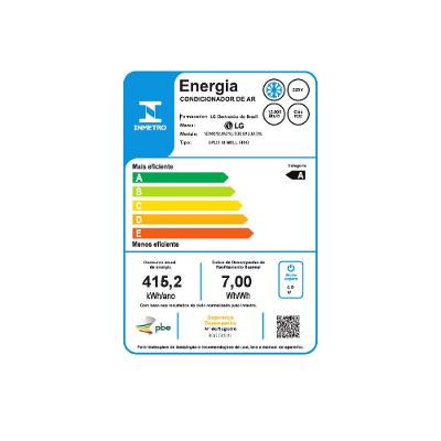 Ar Condicionado Split Hi Wall Inverter LG Dual Voice AI 12.000 Btus Frio 220V R-32