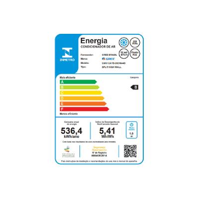 Ar Condicionado Split Hi-Wall Inverter G-Clima Gree 12.000 BTUs Frio 220V R-32