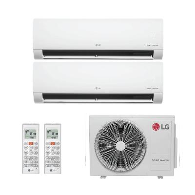 Ar Condicionado Bi Split Inverter LG 24.000 Btus (Hi Wall 12.000 + Hi Wall 12.000) Quente e Frio 220v R-32