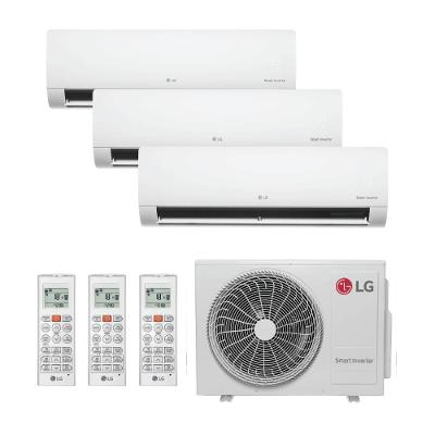 Ar Condicionado Multi Split Inverter LG 24.000 Btus (Hi Wall 9.000 + 2x Hi Wall 12.000) Quente e Frio 220V R-32