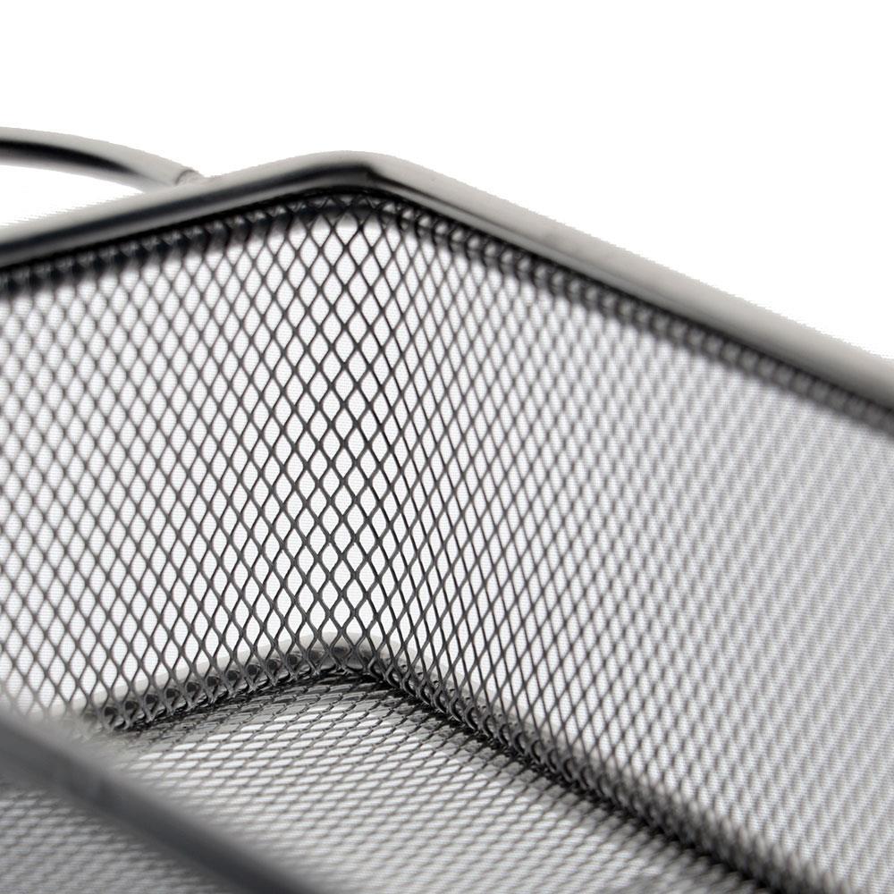 Cesta Retangular Dynasty Fry em Aço Inox - Prata - 2