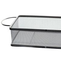 Cesta Retangular Dynasty Fry em Aço Inox - Prata - 7