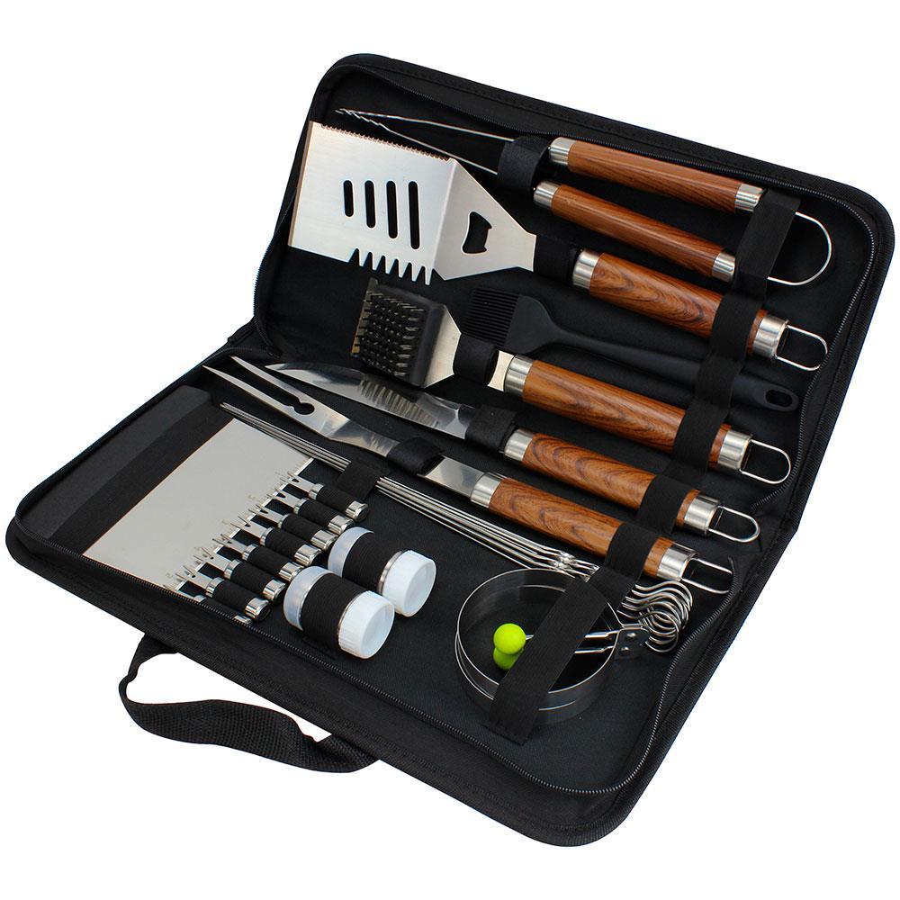 Conjunto para Churrasco Fracalanza Gourmet com Bolsa - 26 Peças - 1