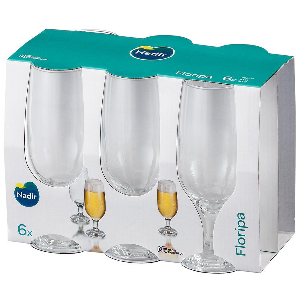 Conjunto de Taças para Cerveja Nadir Floripa 300 ml – 6 Peças - 4