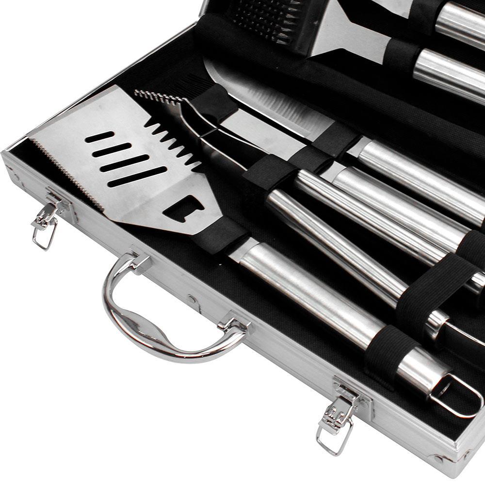 Conjunto para Churrasco Fracalanza Gourmet com Maleta - 19 Peças - 2