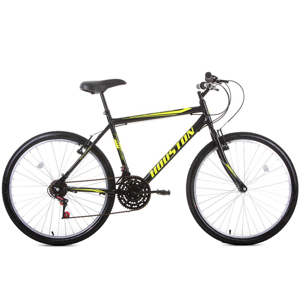 Bicicleta Houston Foxer Hammer Aro 26 com 21 Marchas e Freio V-Brake - Preta - 1
