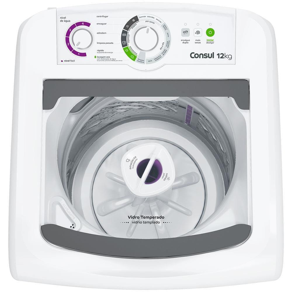 Lavadora de Roupas Consul 12kg CWH12BB com Dosagem Econômica e Ciclo Edredom – Branca - 4