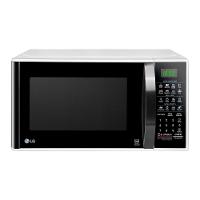 Forno de Micro-ondas LG 30 Litros MS3091 com Função Limpa Fácil e Descongelamento Uniforme - Preto e Branco - 2