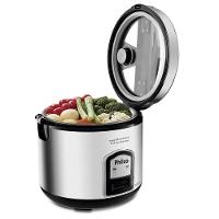 Panela Elétrica de Arroz Philco PH10P Visor Glass 10 Xícaras - Inox - 6