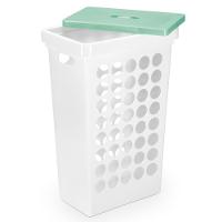 Cesto de Roupas Retangular com Tampa Arthi em Plástico – 43 L - 1