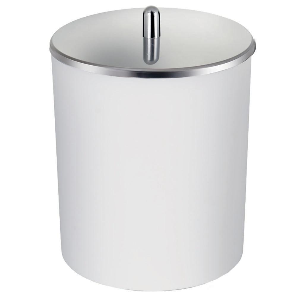 Lixeira Arthi com Tampa 5084 em Plástico e Inox – 5 L - 1