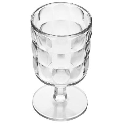 Taça L`hermitage Bubble em Acrílico Transparente 340ml - 6 Peças