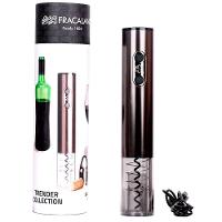 Saca-Rolhas Elétrico Fracalanza Trender com USB e Corta Lacre - Preto - 1