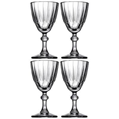 Conjunto de Taças Para Licor Pasabahce Diamond em Vidro Transparente 50ml - 4 Peças