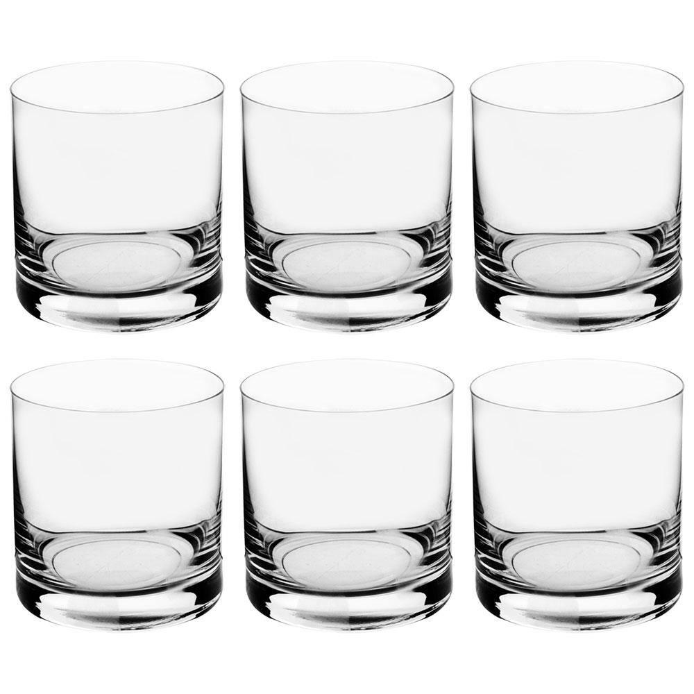Conjunto de Copos para Whisky Bohemia Larus em Cristal Ecológico 410ml - 6 Peças - 1