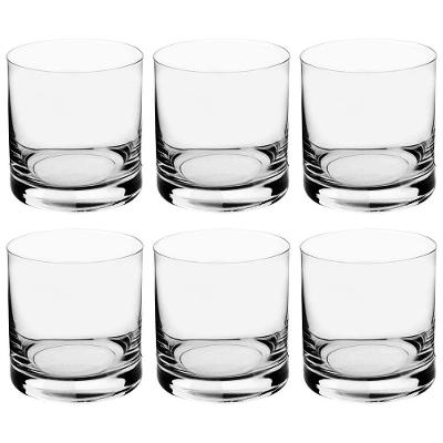 Conjunto de Copos para Whisky Bohemia Larus em Cristal Ecológico 410ml - 6 Peças