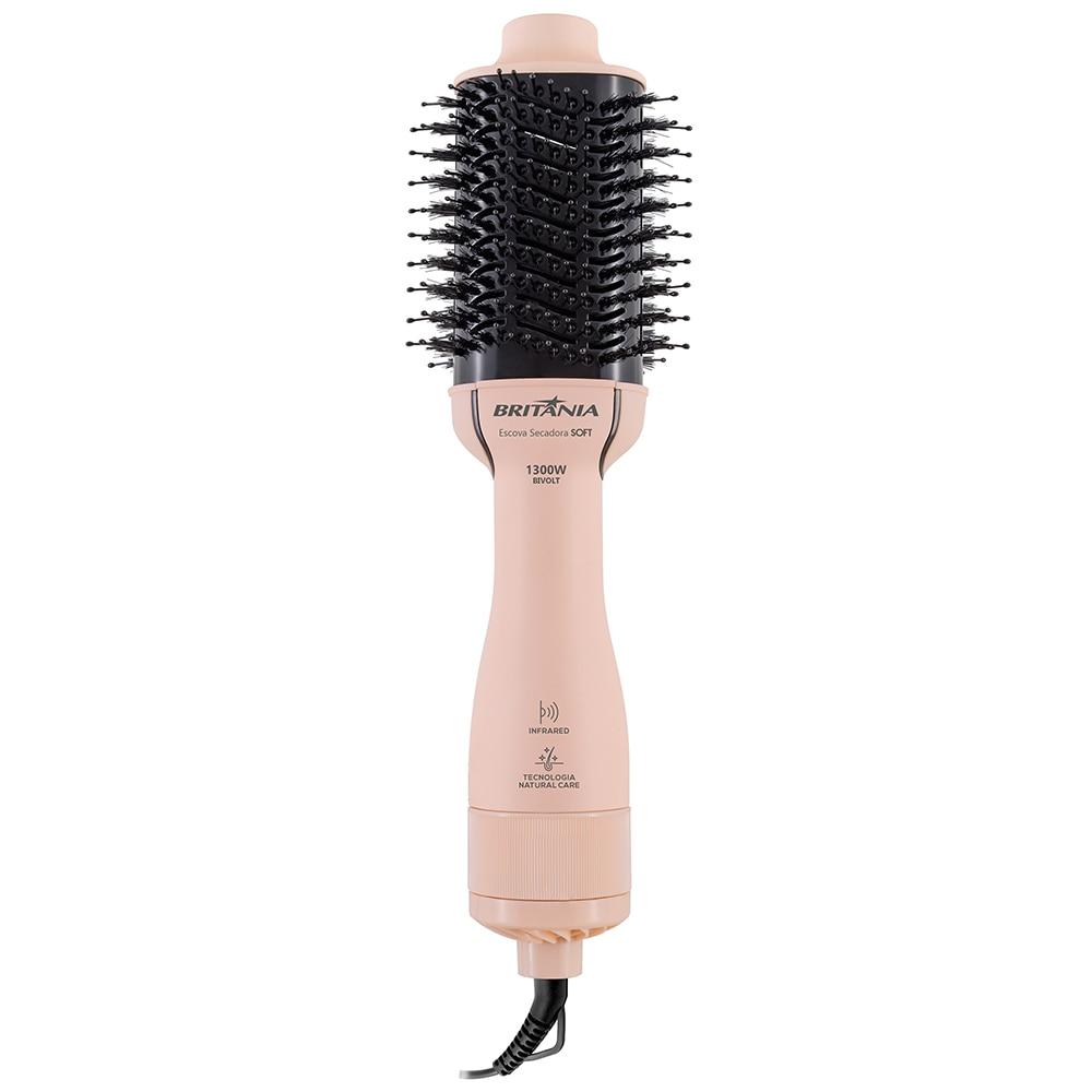 Escova Secadora Soft Britânia BEC07 1300w Bivolt - Rosa - 2