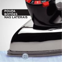 Ferro de Passar a Seco Black Decker VFA1110TM2 com Base de Alumínio - 5