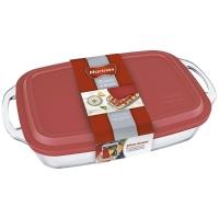 Assadeira Retangular Marinex Seletta com Tampa - 3,5L - 1