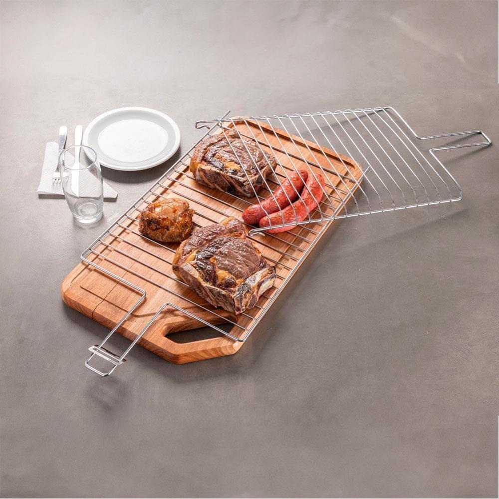 Grelha Dupla para Peixe Grande Utimil - 65cm - 4