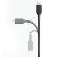 Cabo Anker Powerline II Lightning 1,8 metros - Preto - 2