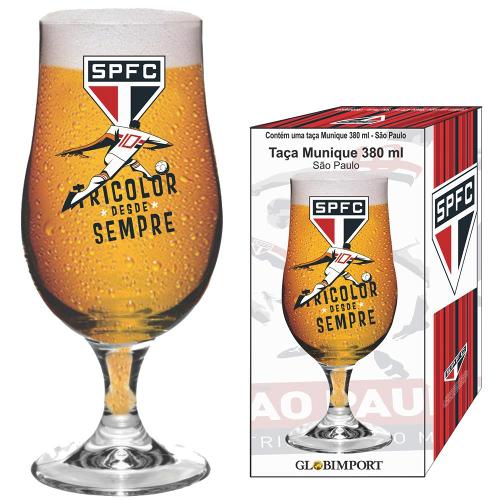 Taça para Cerveja Crisa Munique Jogador São Paulo – 380 ml
