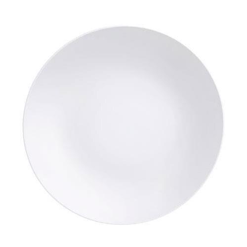 Conjunto com 6 Pratos Rasos Tramontina Leonora em Porcelana 25 cm - Branco - 2