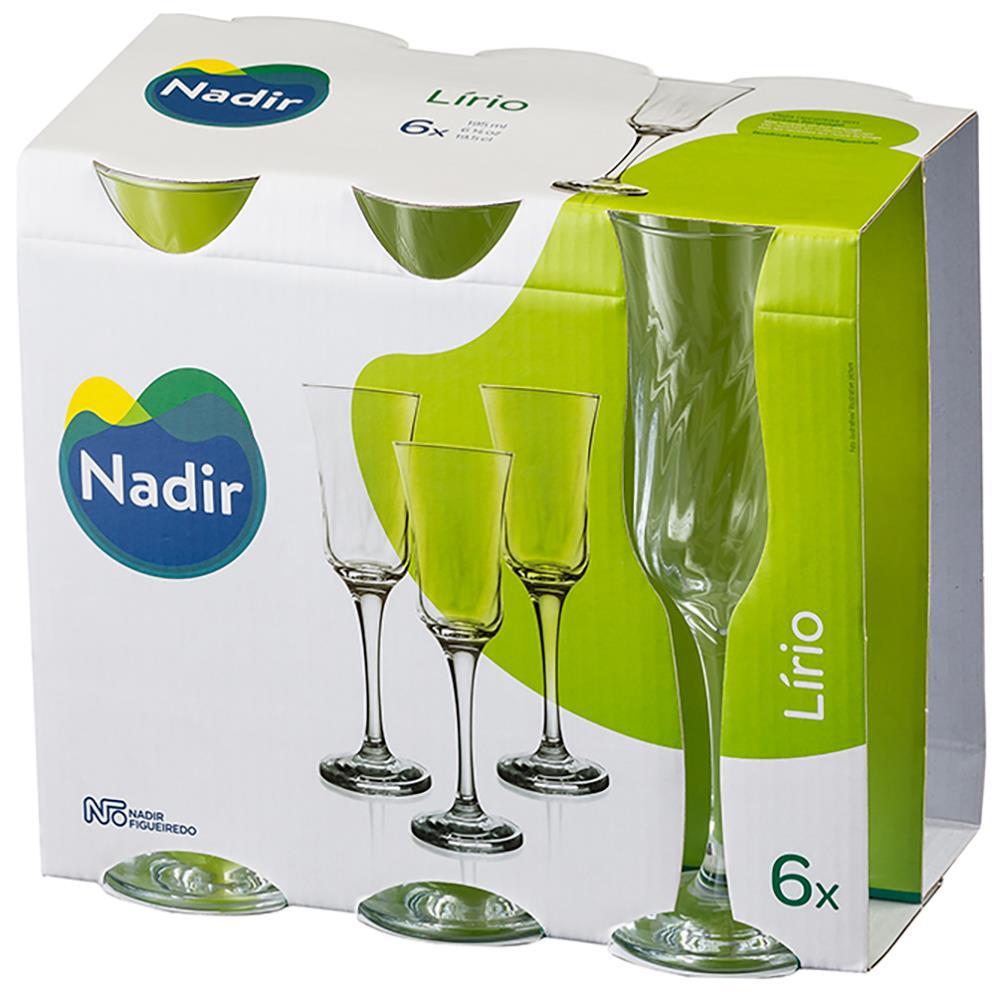 Conjunto de Taças para Champanhe Nadir Lírio 195 ml – 6 Peças - 3