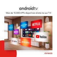 Smart TV 43" Aiwa Full HD AWS-TV-43-BL-02-A Android, Comando de Voz, Dolby Audio, HDR10, Borda Ultrafina - 8