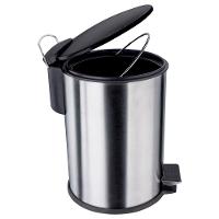 Lixeira Euro Home com Pedal LIX2317-PT em Inox e PP – 3 L - 2