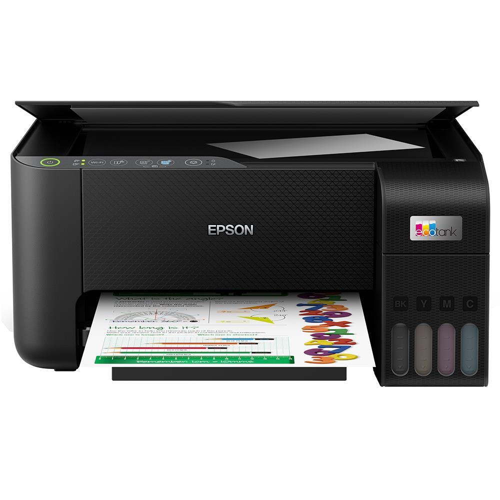Impressora Multifuncional Tanque de Tinta Epson EcoTank L3250 Wireless Bivolt Preta - 1