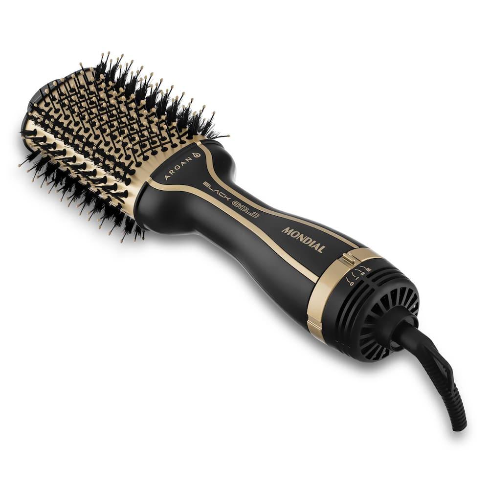 Escova Secadora Mondial Black Gold Argan ES-15 1200W Preta Bivolt - 9