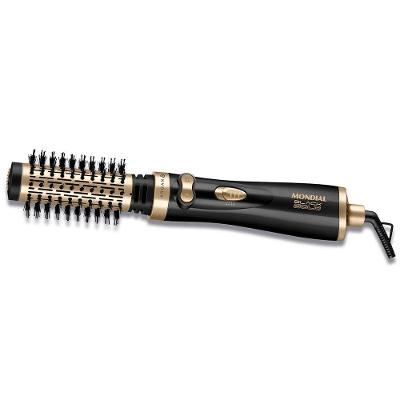 Escova Rotativa Mondial Argan ER-11 1000W Black Gold