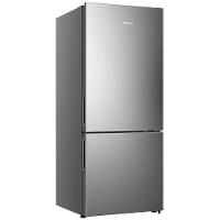 Geladeira Hisense Botton RB-52W Frost Free com Tecnologia Inverter, Portas Reversíveis e Painel Touch 397 L - Inox Look - 1